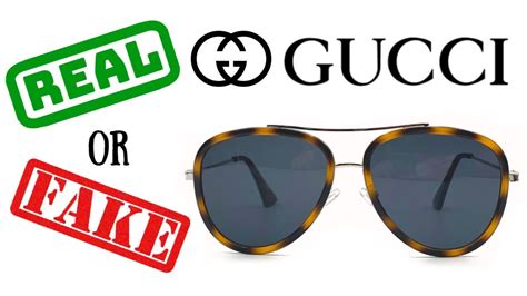 gucci real vs fake sunglasses|Gucci sunglasses authentic original.